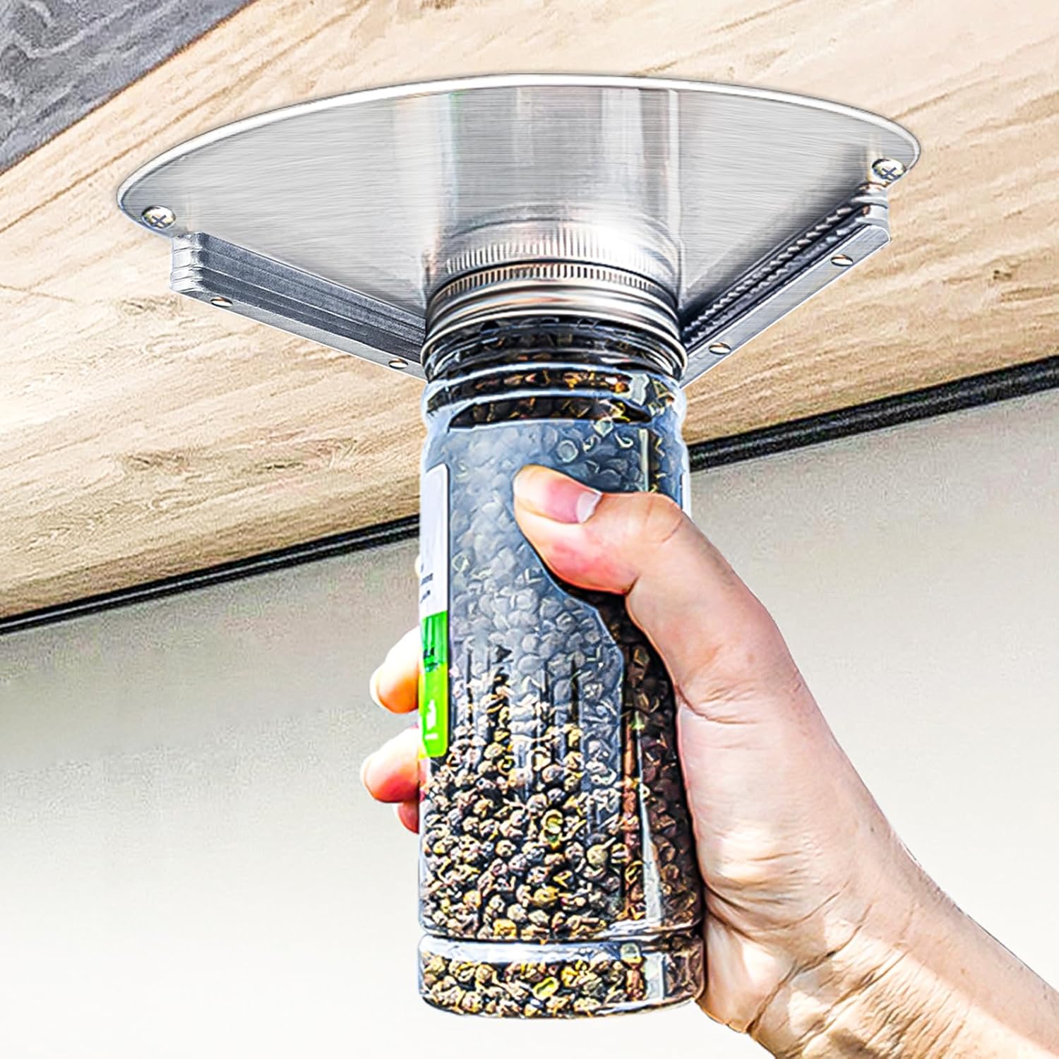 Kitchen Gadgets In - Stainless Steel Jar Opener for Seniors,
