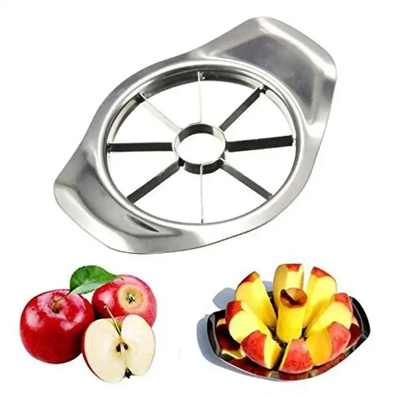 Apple Corer Slicer - Stainless Steel Fruit Splitter Household Apple