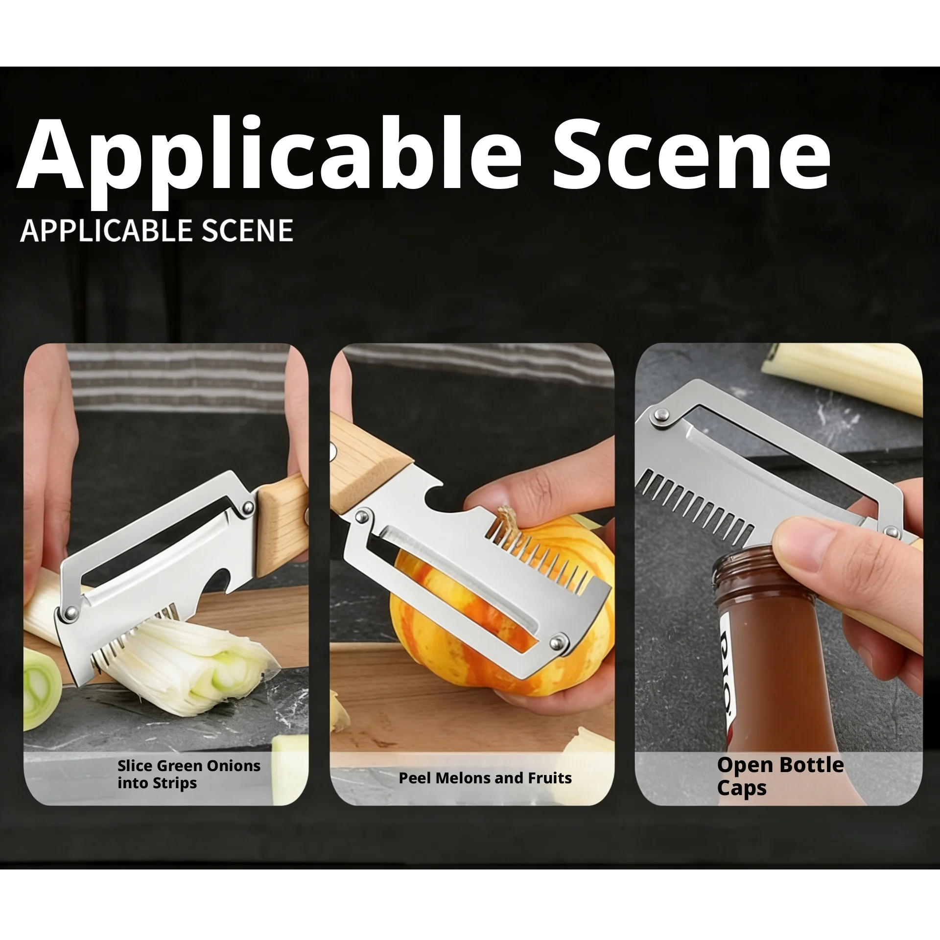 Kitchen Gadgets Peeler - Dual-Purpose Kitchen Gadget – Sharp Paring