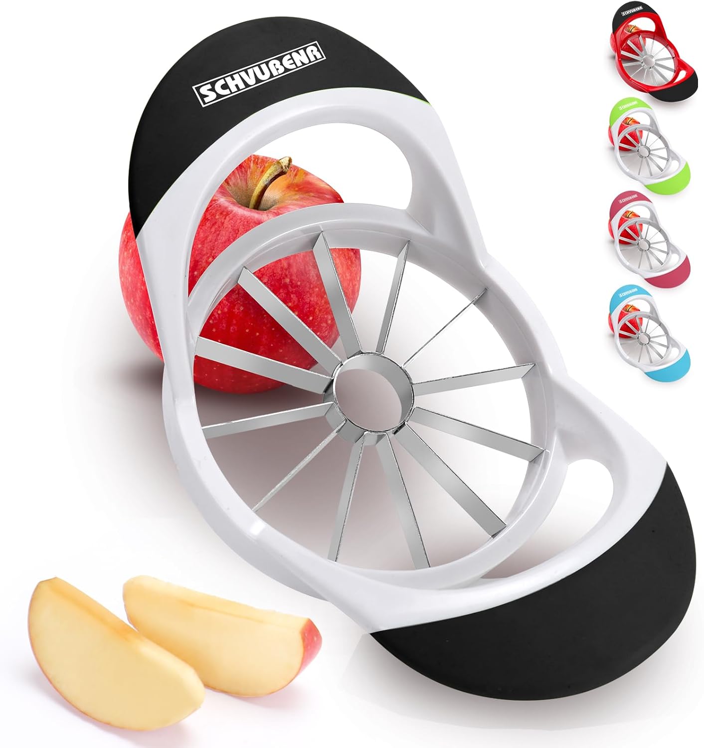 Apple Corer Slicer - 12-Blade Apple Slicer and Corer with