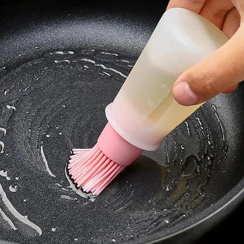 Kitchen Gadgets In - New 2026 1PC Silicone Oil-Bottle Brush