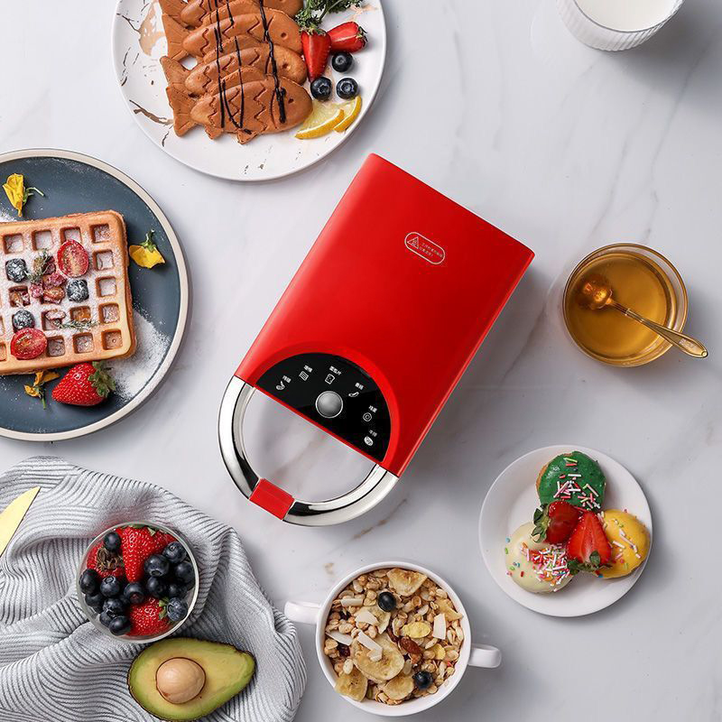 Breakfast Sandwich Maker - 650W Electric Sandwich Maker Timing Multi-baker