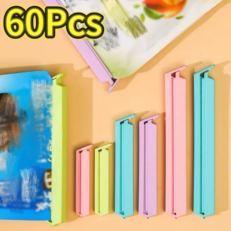 Kitchen Gadgets Oxo - 12-60Pcs Portable New Kitchen Storage Food