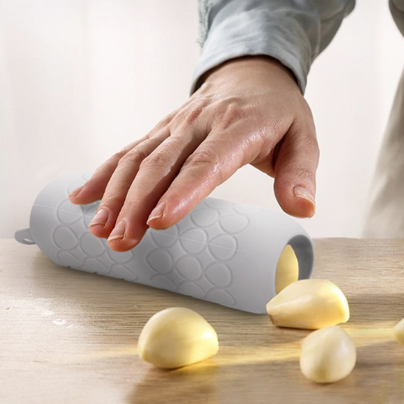 Kitchen Gadgets For Small Kitchens - Garlic Peeler Tube Silicone Quick To