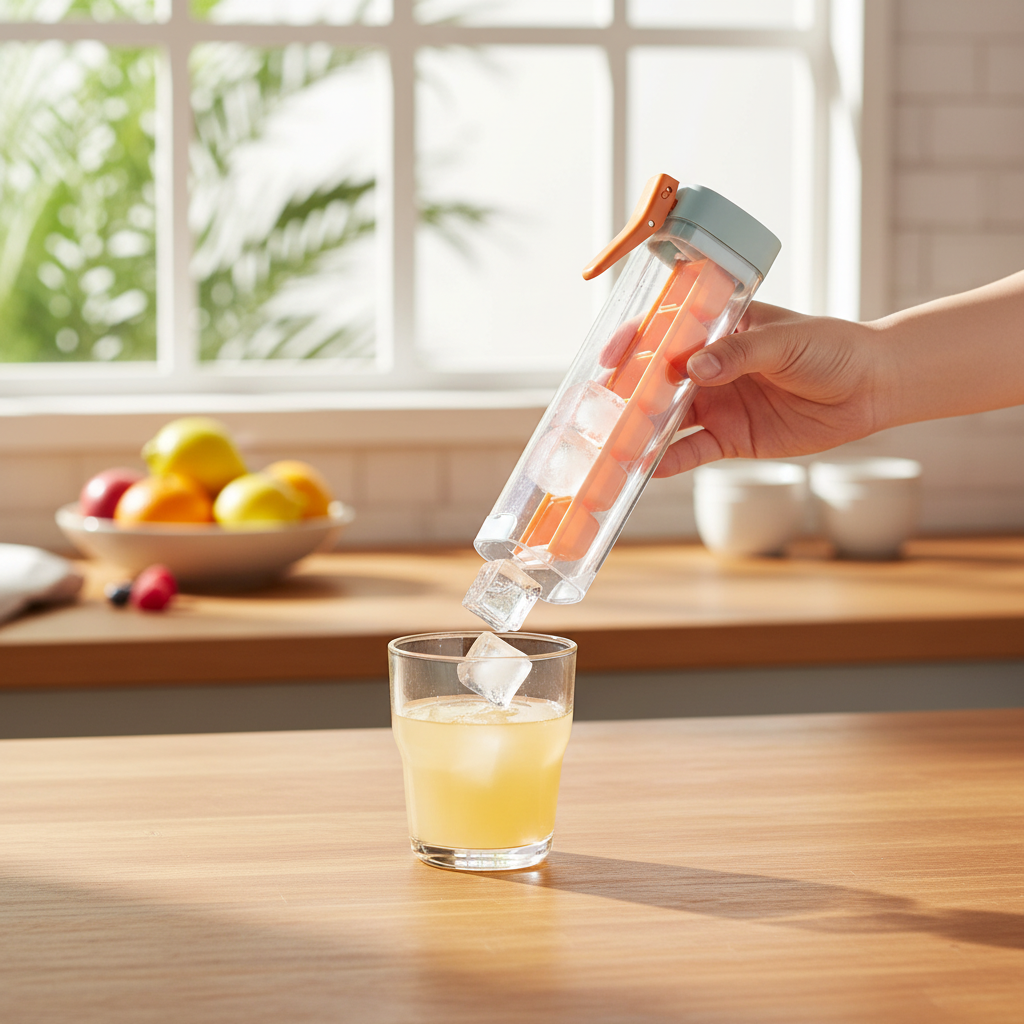 Kitchen Gadgets For Small Kitchens - Creative Ice Cube Mold Press Type
