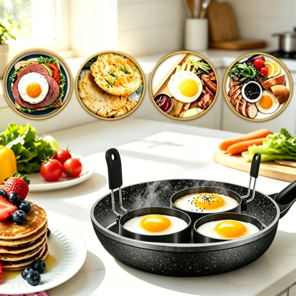 Anti-scaldNonstick Egg Fried R – обзор и цена Breakfast Sandwich Maker