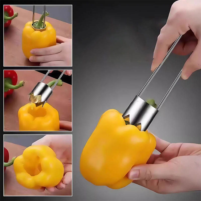 Stainless Steel Fruit Core Rem – обзор и цена Apple Corer Slicer