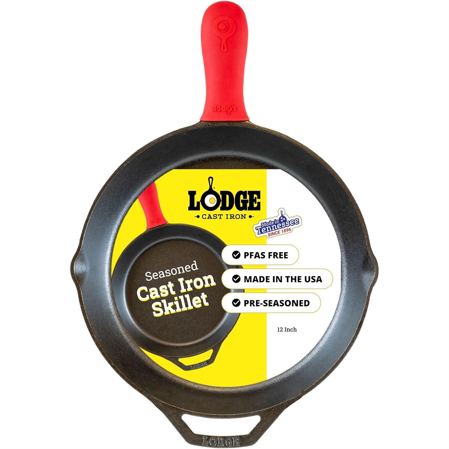 Seasoned Cast Iron Skillet 12  – обзор и цена Cast Iron Skillet