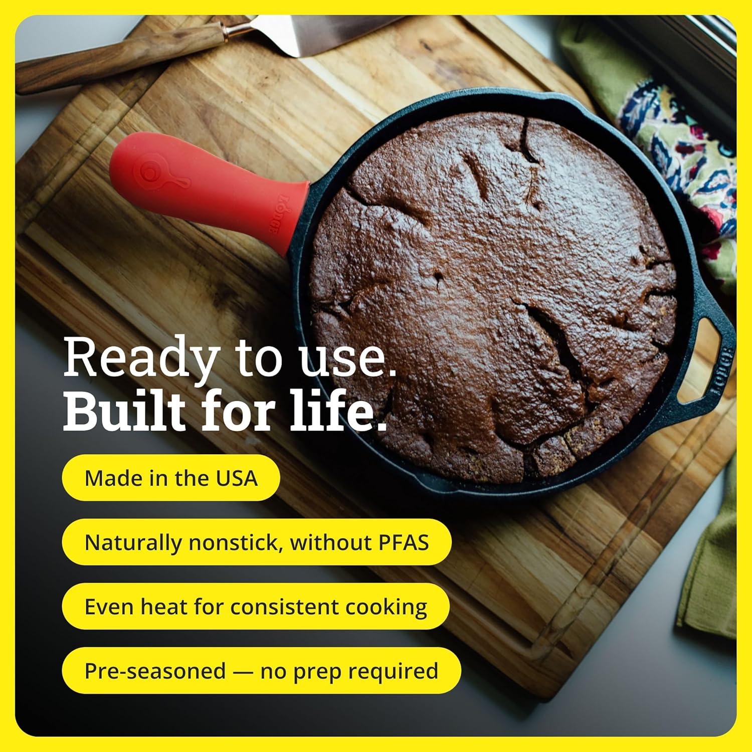 Seasoned Cast Iron Skillet 12  – обзор и цена Cast Iron Skillet