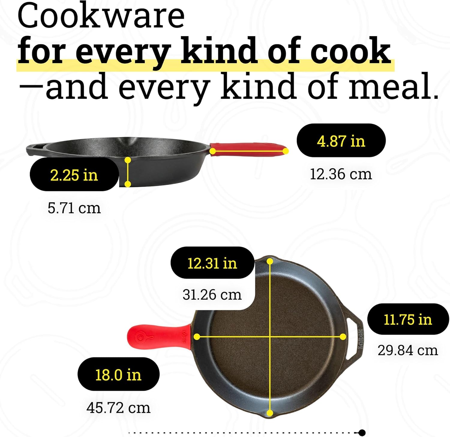 Seasoned Cast Iron Skillet 12  – обзор и цена Cast Iron Skillet