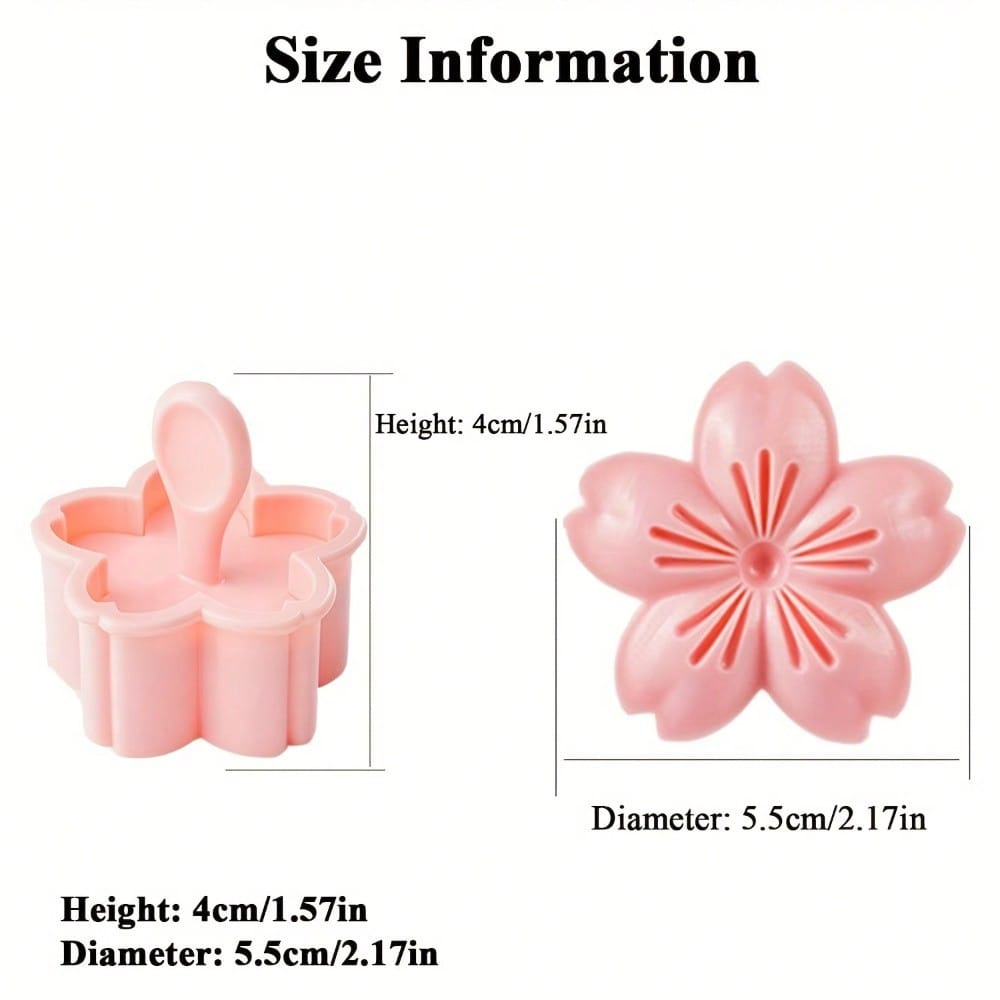 5pcs/set Cherry Blossom Cookie – обзор и цена Kitchen Hand Gadgets