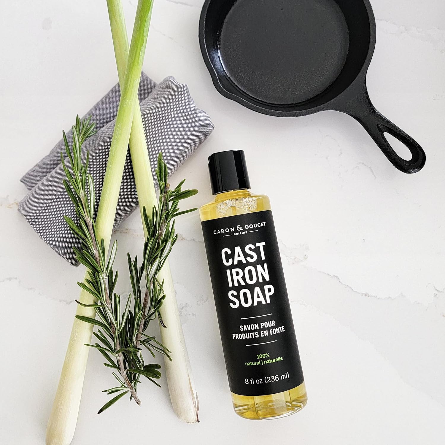 Cast Iron Cleaning Soap with L – обзор и цена Cast Iron Skillet