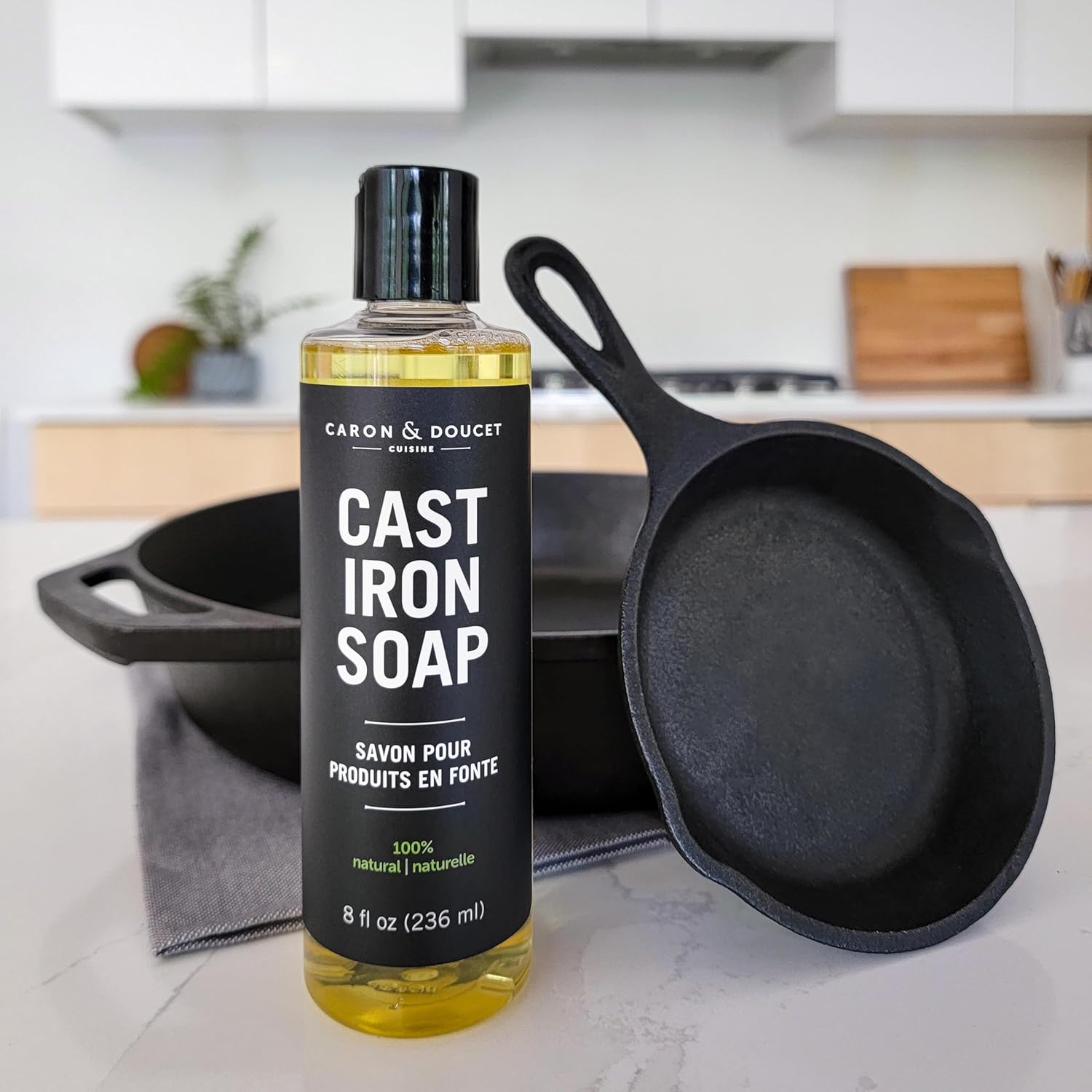 Cast Iron Cleaning Soap with L – обзор и цена Cast Iron Skillet