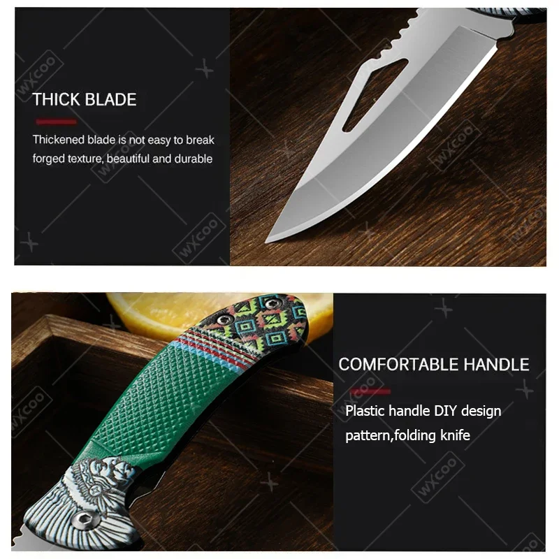 WXCOO Folding Knife Stainless  – обзор и цена Kitchen Handy Gadgets