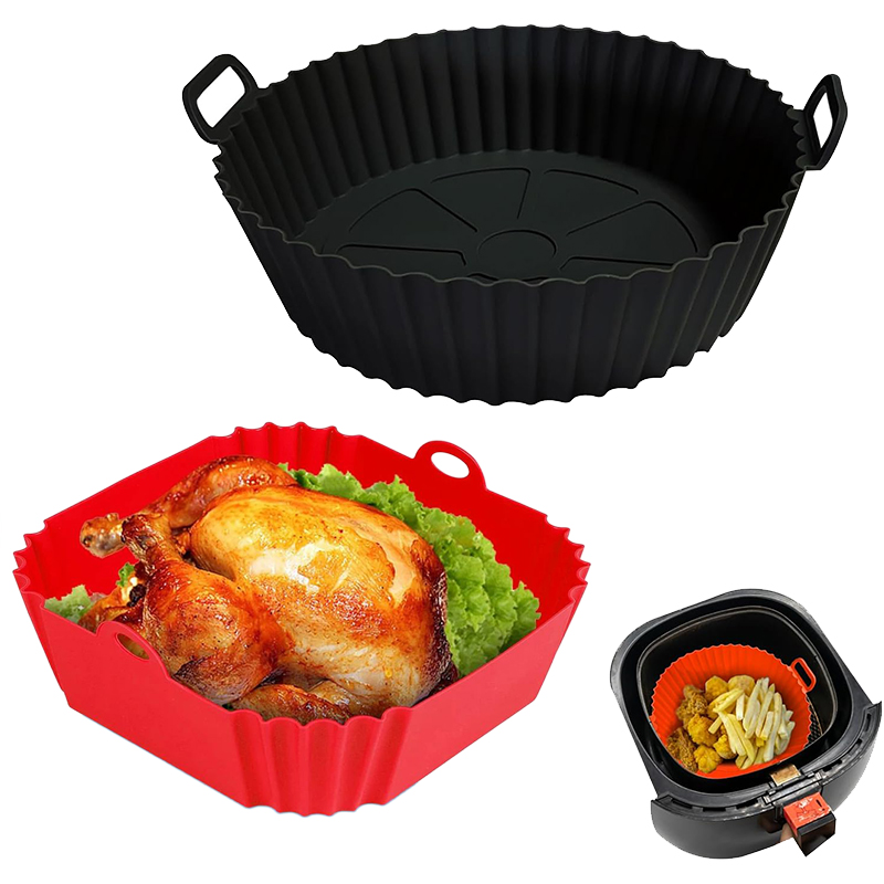 Air Fryer Silicone Liners Pot  – обзор и цена Kitchen Gadgets Baking