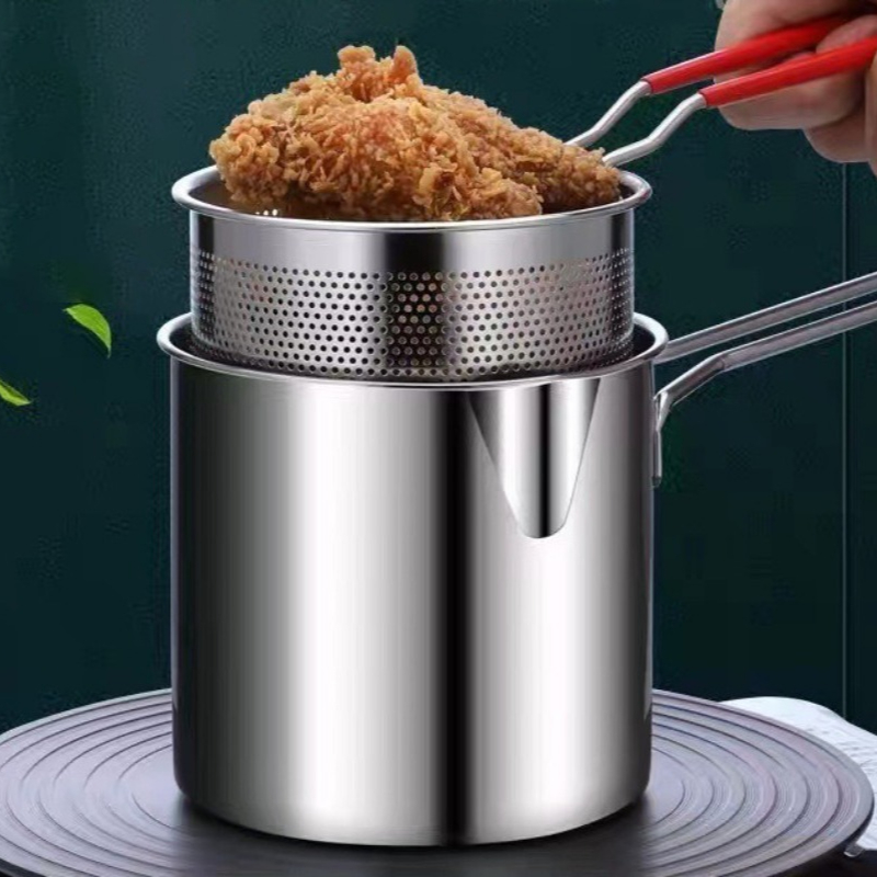 304 Stainless Steel Deep Fryer – обзор и цена Kitchen Gadgets Electronic