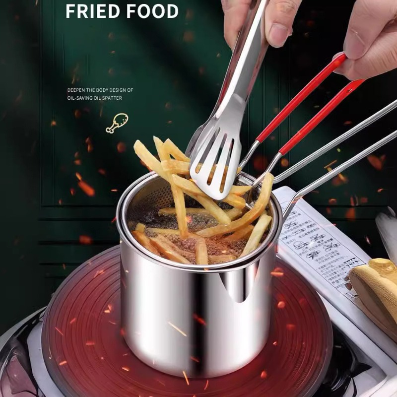 304 Stainless Steel Deep Fryer – обзор и цена Kitchen Gadgets Electronic