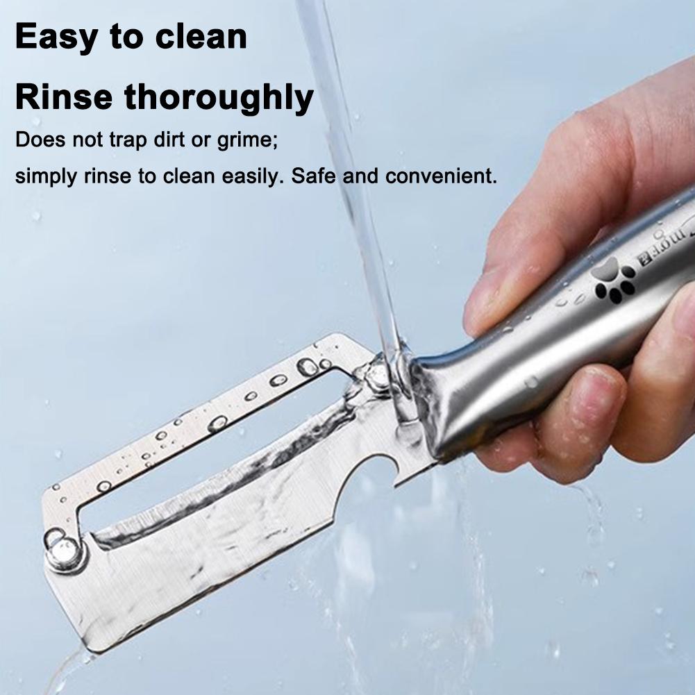 Stainless Steel Flat Edge Peel – обзор и цена Kitchen Gadgets Peeler