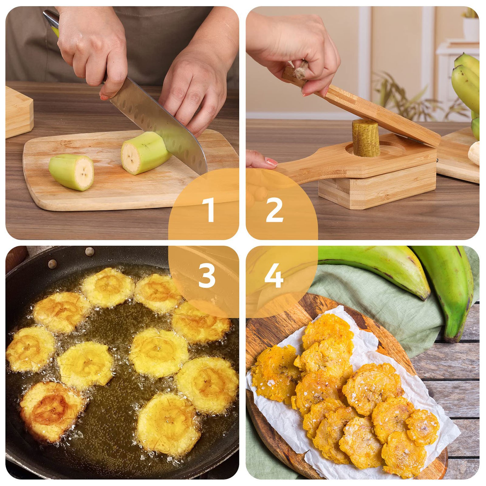 Banana Pancake Maker Hand Pres – обзор и цена Kitchen Hand Gadgets