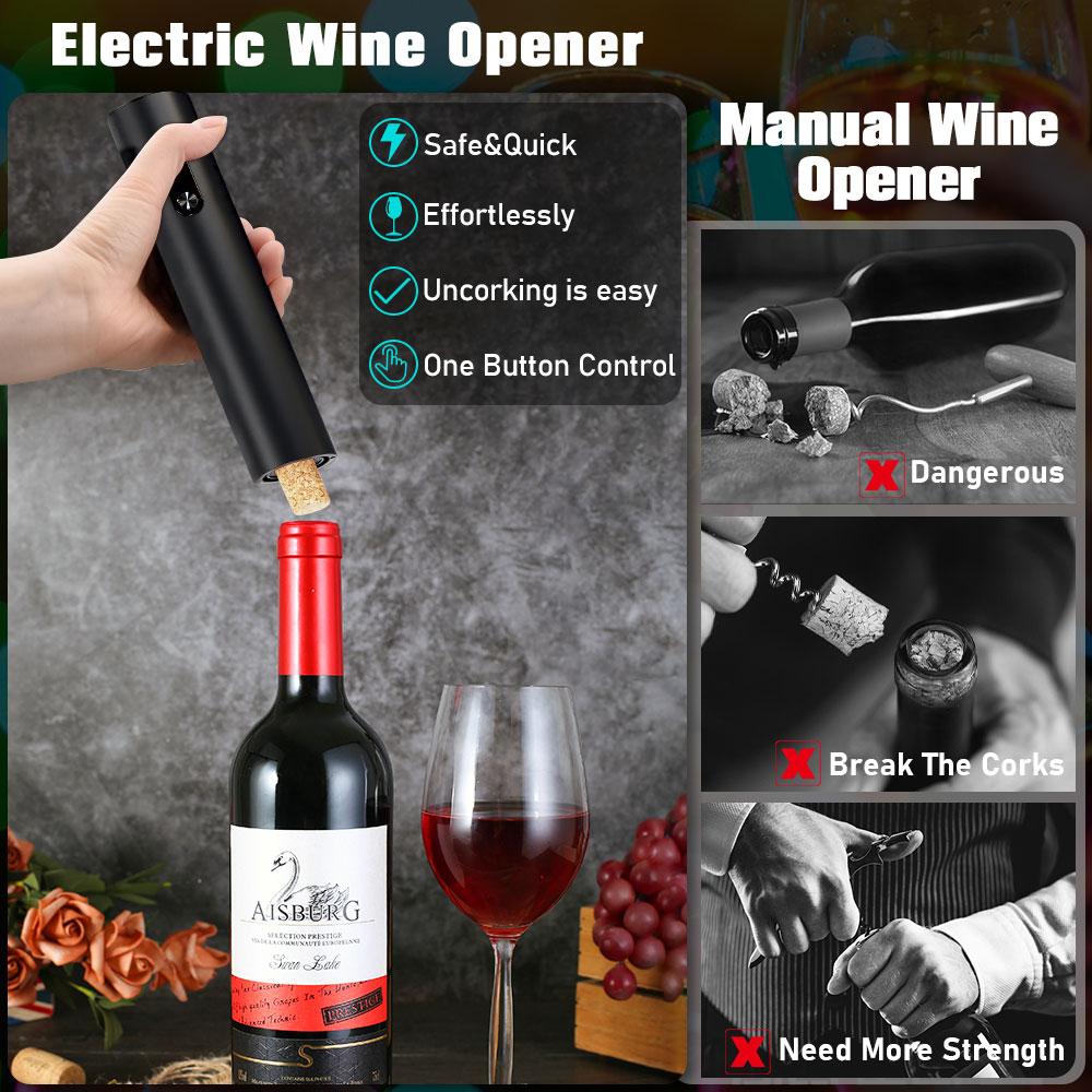 Automatic Wine Opener Set Reus – обзор и цена Electric Can Opener