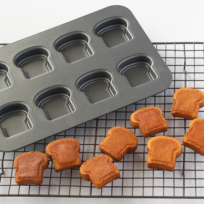 8 Cavity Toast Bread Pattern C – обзор и цена Kitchen Gadgets Baking