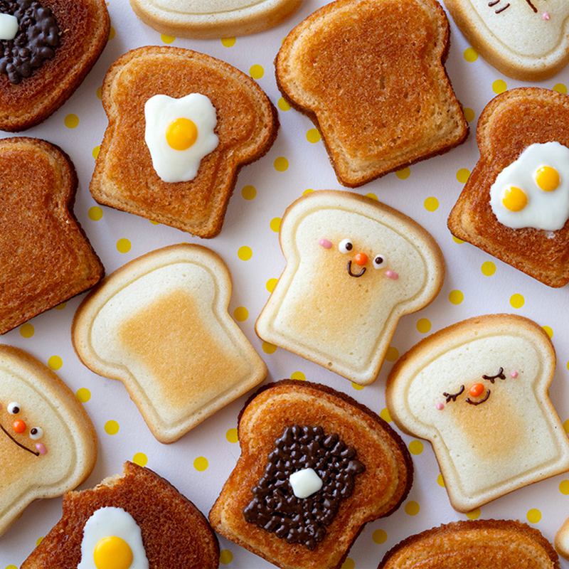 8 Cavity Toast Bread Pattern C – обзор и цена Kitchen Gadgets Baking