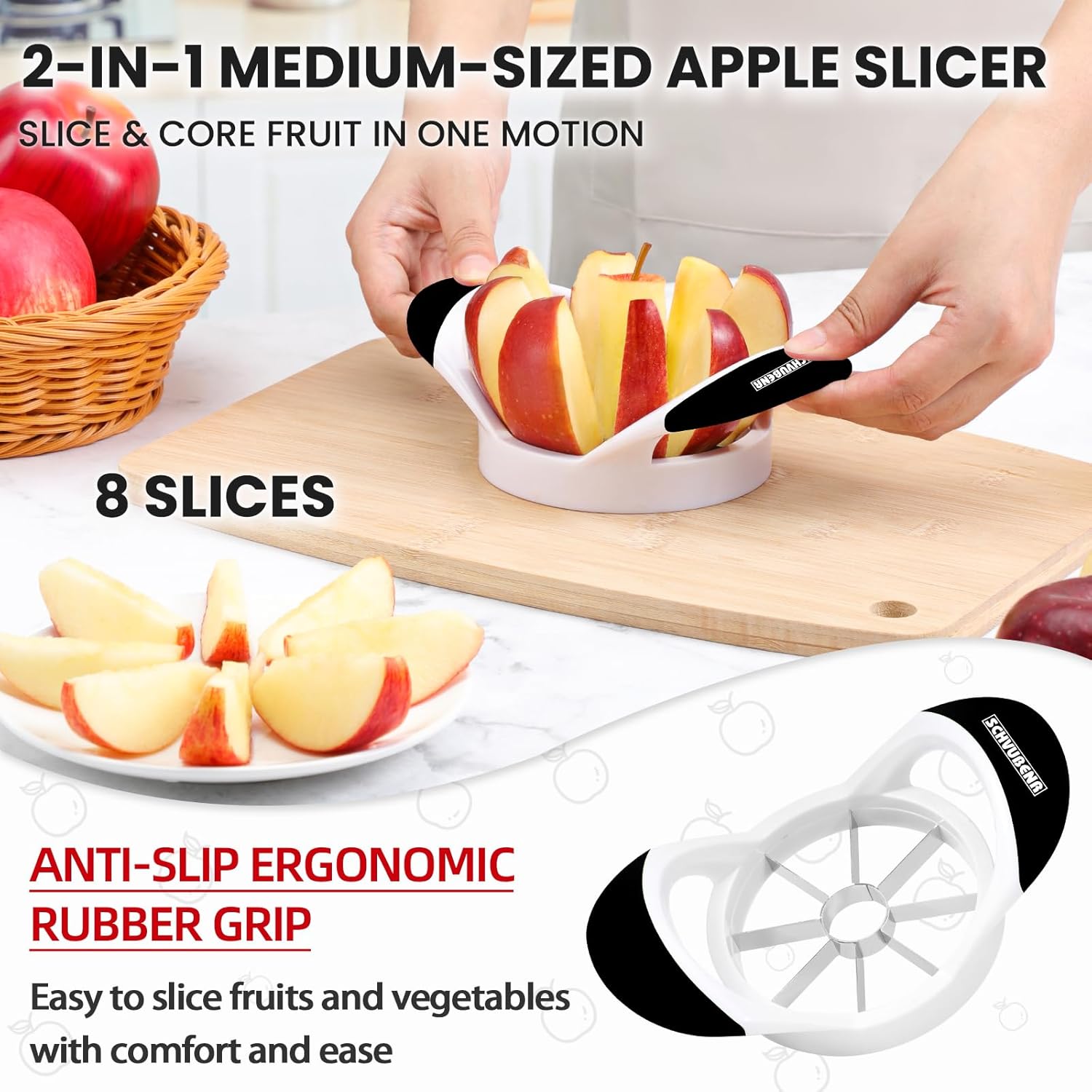 3.5 Inch Apple Slicer - Stainl – обзор и цена Apple Corer Slicer