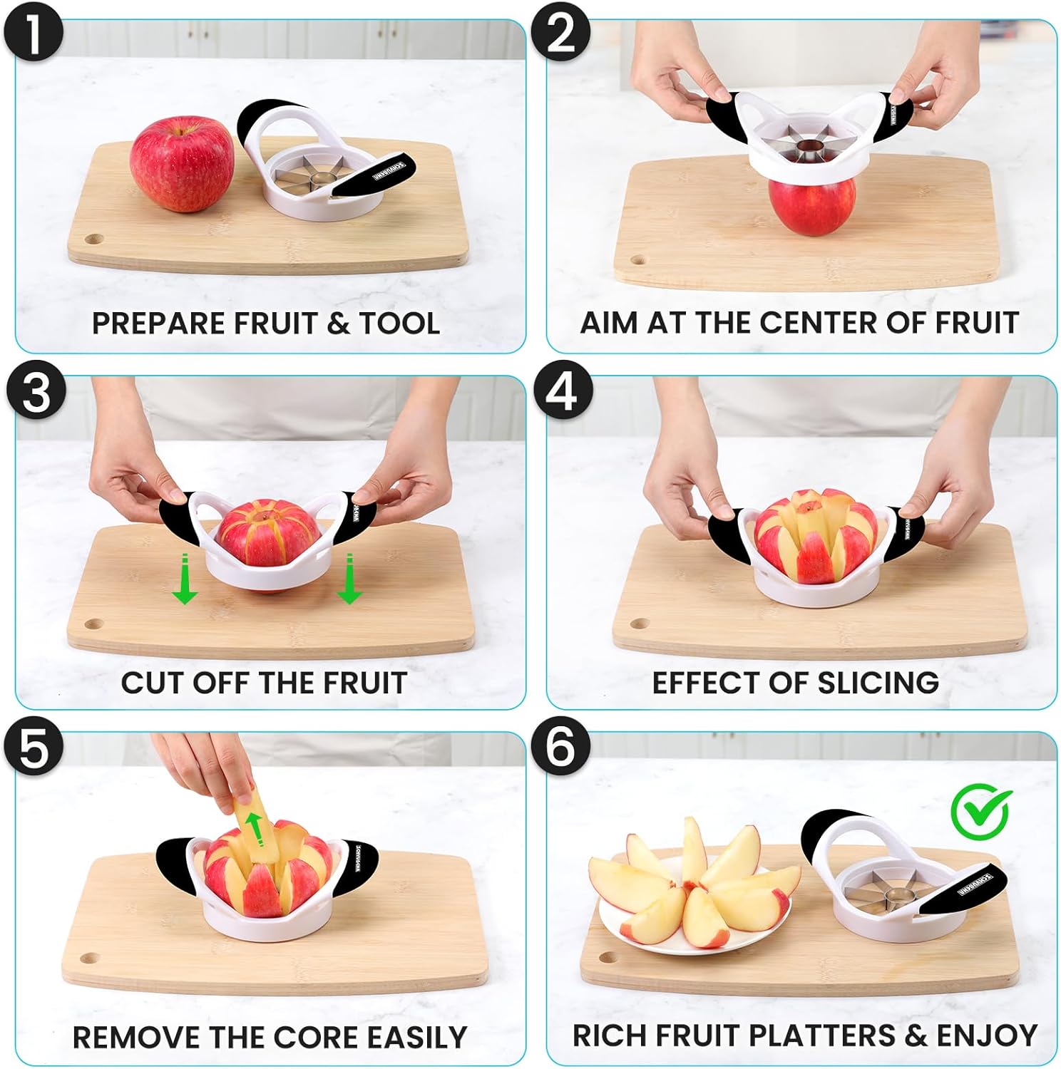 3.5 Inch Apple Slicer - Stainl – обзор и цена Apple Corer Slicer