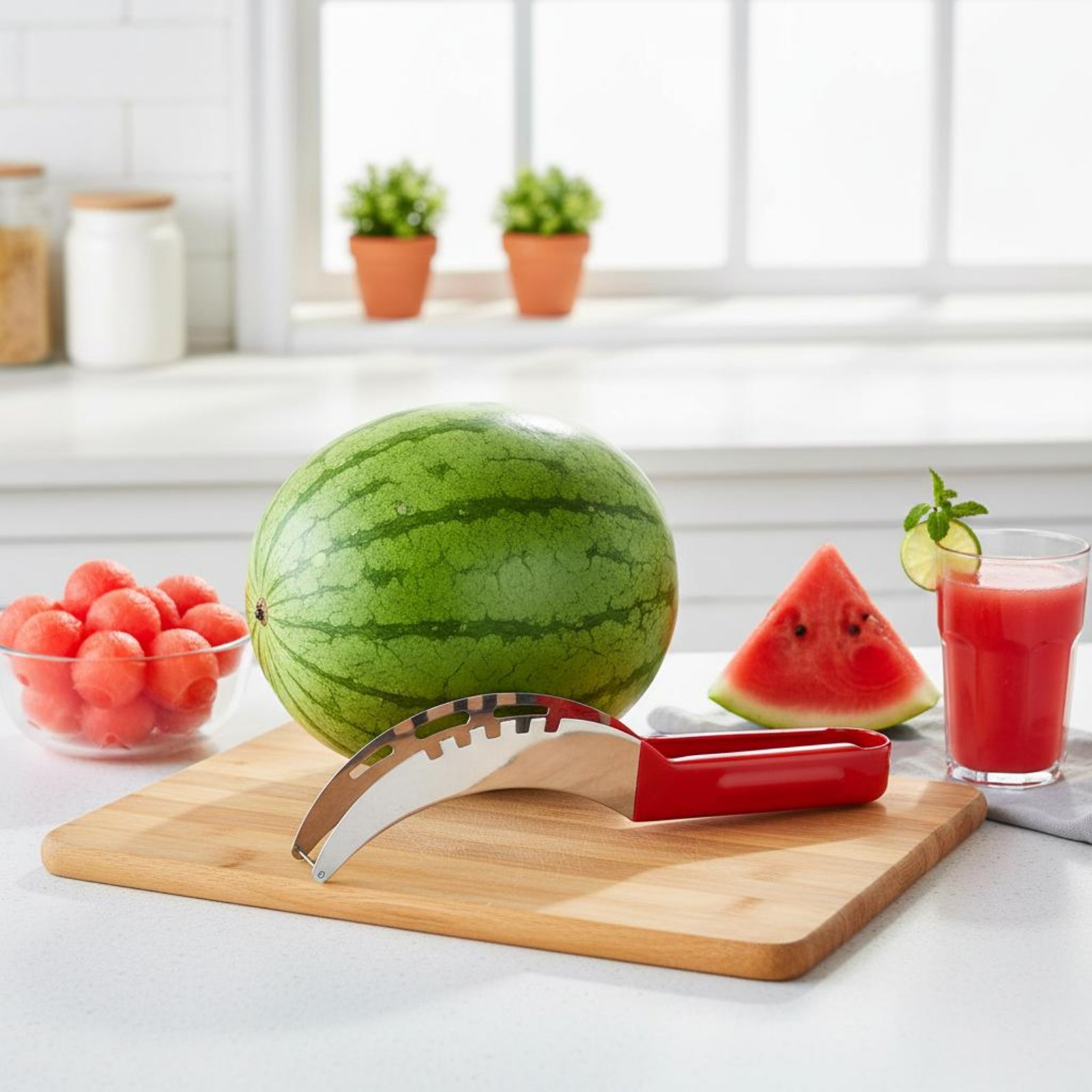 Watermelon Cube Cutter Food Gr – обзор и цена Kitchen Gadgets In