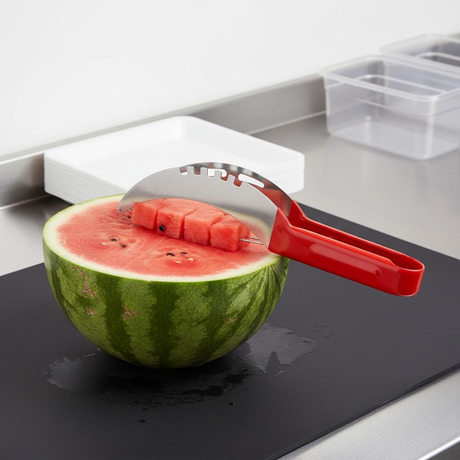 Watermelon Cube Cutter Food Gr – обзор и цена Kitchen Gadgets In