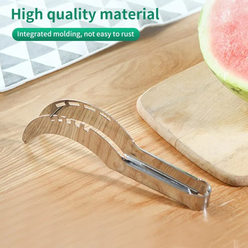 Watermelon Slicer Non-slip Pla – обзор и цена Kitchen Hand Gadgets