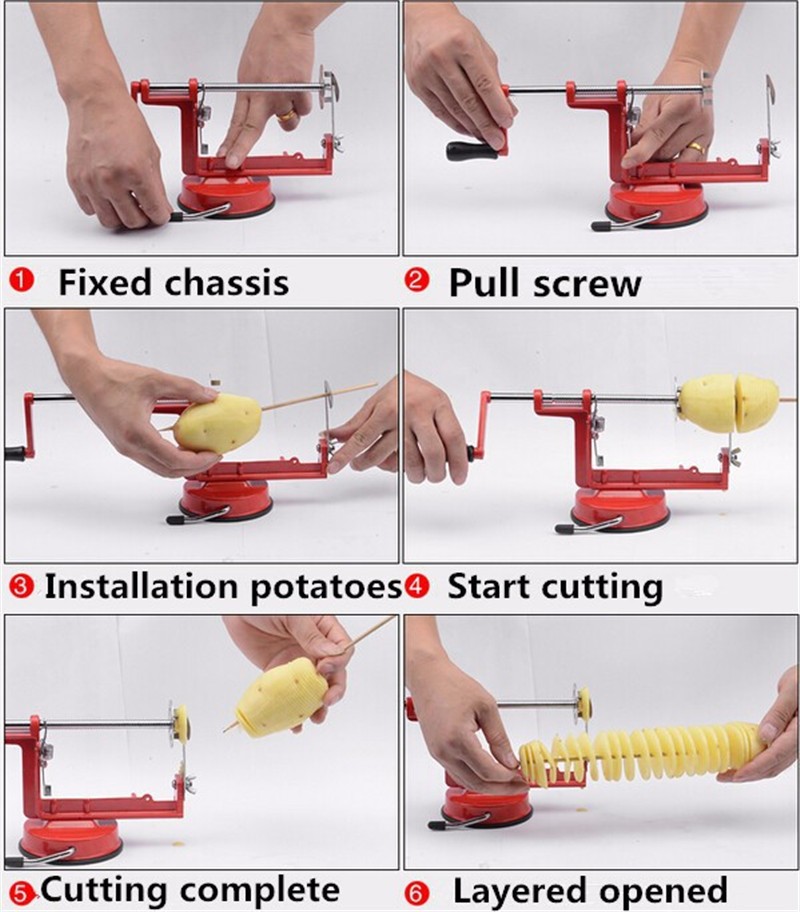 1 Pc Potato Twister Potato Sli – обзор и цена Apple Corer Slicer