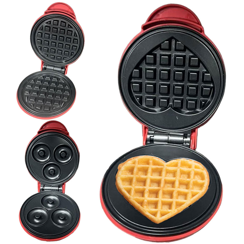 Mini Waffle Maker Nonstick Pan – обзор и цена Breakfast Sandwich Maker