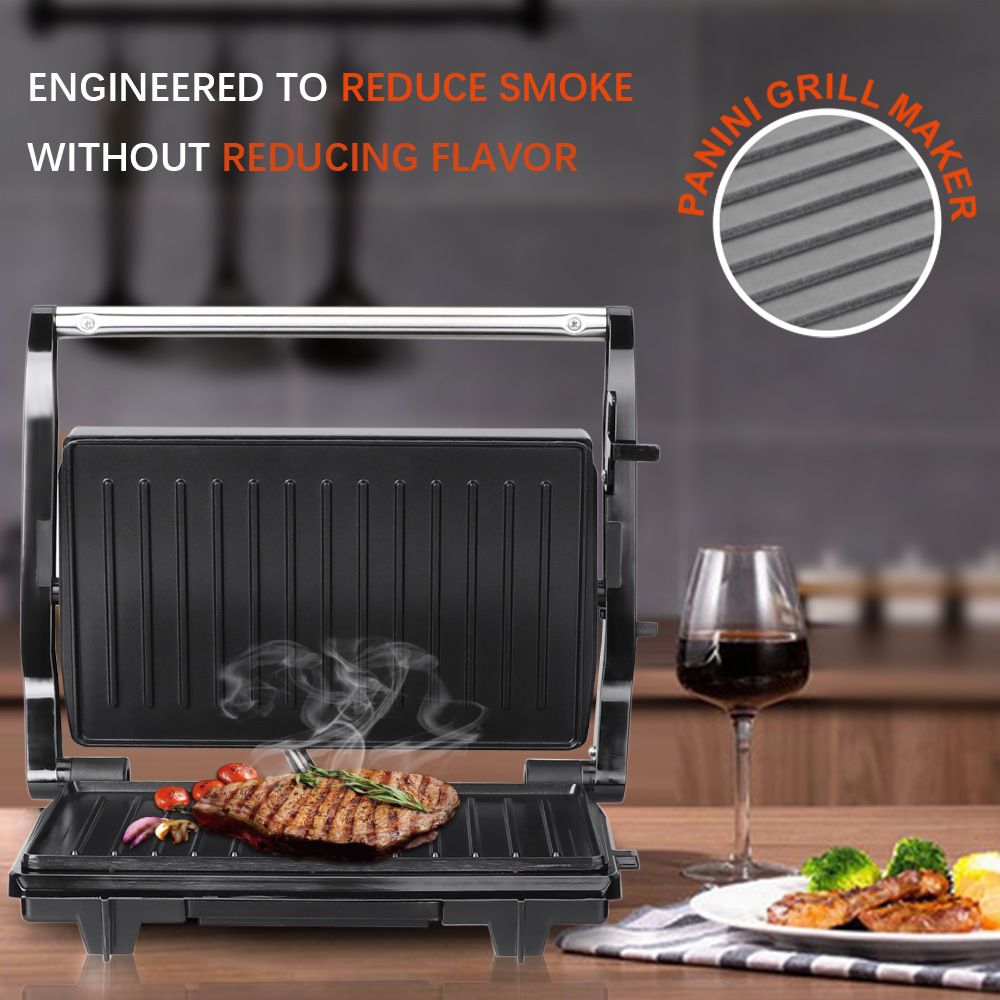 220V Steak Maker Panini Maker  – обзор и цена Breakfast Sandwich Maker
