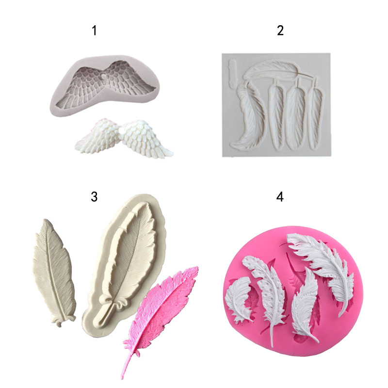 Leaves feather&wings shape 3D  – обзор и цена Kitchen Gadgets Baking