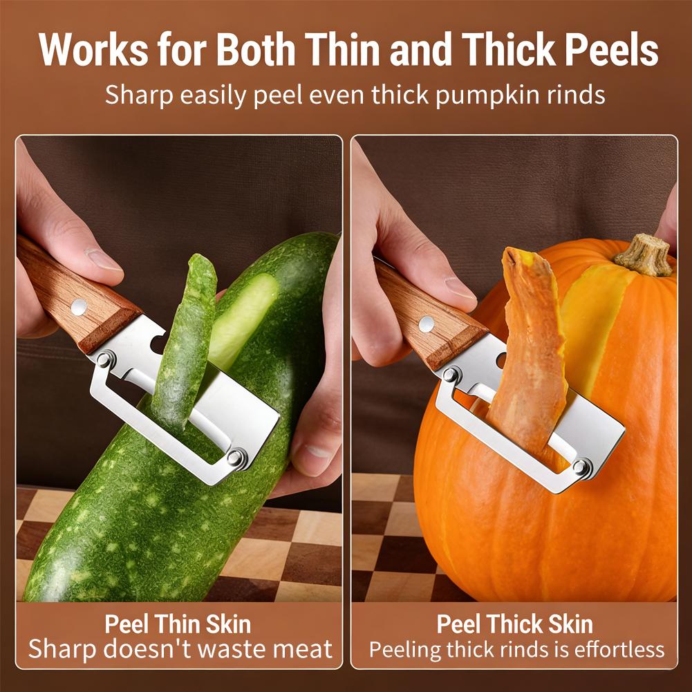 2-in-1 Stainless Steel Peeler  – обзор и цена Kitchen Gadgets Peeler