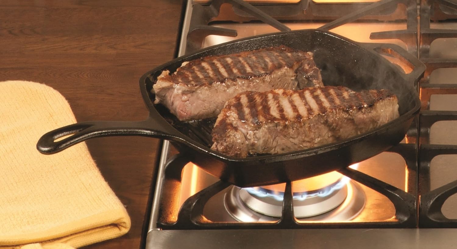 Cast Iron Grill Pan 10.5 Inch  – обзор и цена Cast Iron Skillet
