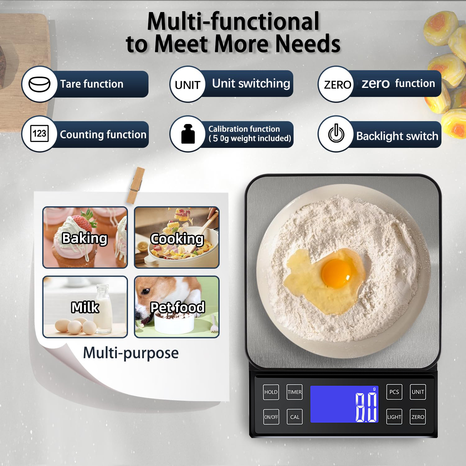 Digital Kitchen Scale 0.1g Hig – обзор и цена Kitchen Gadgets Electronic
