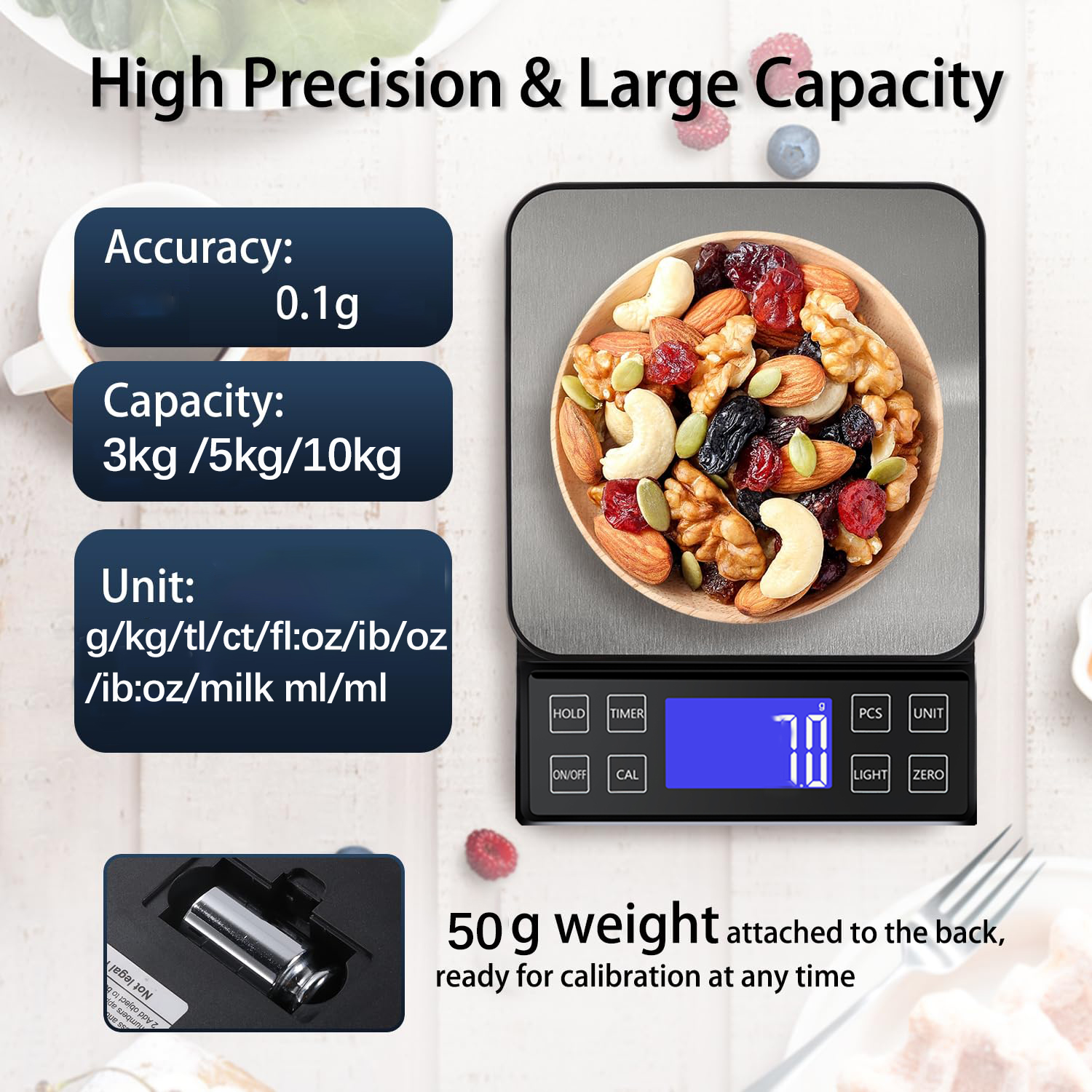 Digital Kitchen Scale 0.1g Hig – обзор и цена Kitchen Gadgets Electronic