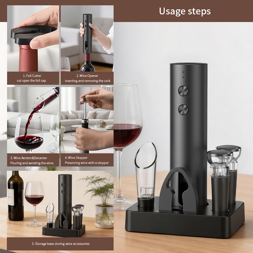 Electric Wine Bottle Opener Se – обзор и цена Electric Can Opener