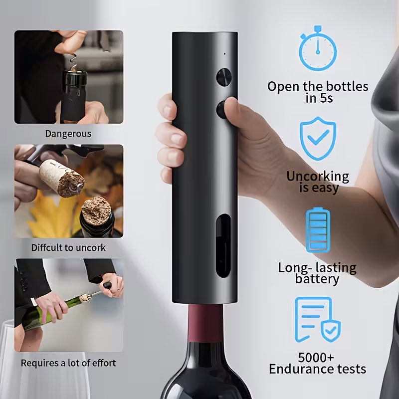 Electric Wine Bottle Opener Se – обзор и цена Electric Can Opener