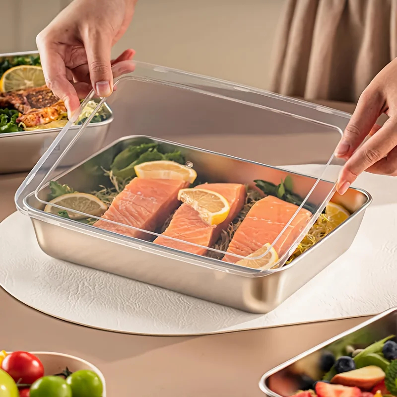 3pcs Stainless Steel Food Cont – обзор и цена Kitchen Gadgets Wholesale