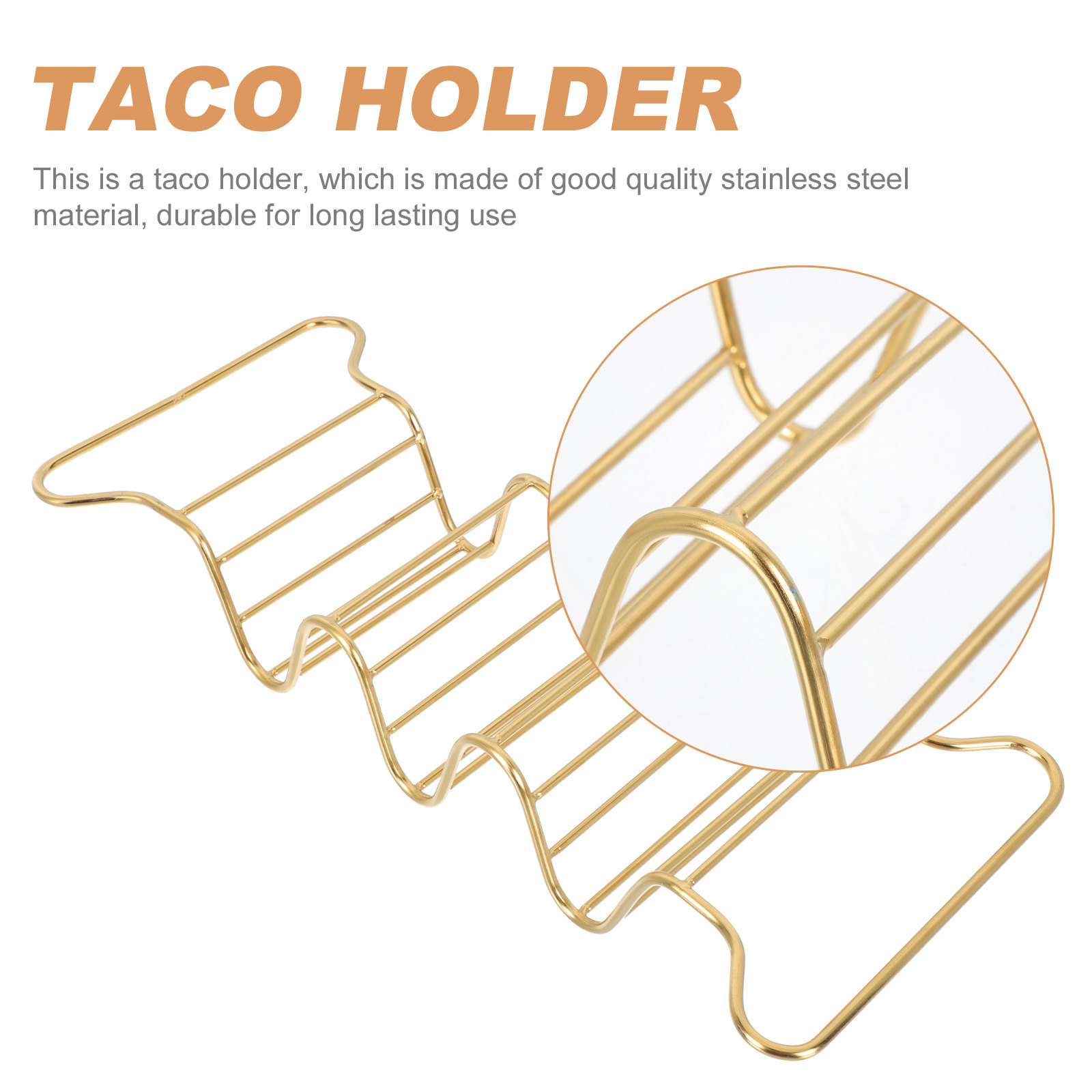1Pcs Stainless Steel Taco Hold – обзор и цена Kitchen Gadgets Baking
