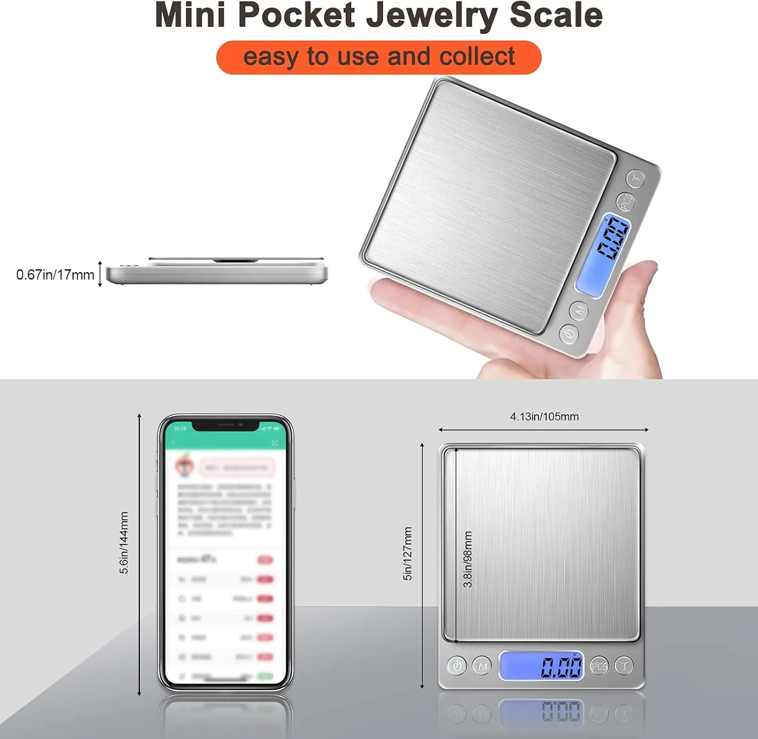 LCD Digital Jewelry Scale 3kg  – обзор и цена Kitchen Gadgets Electronic