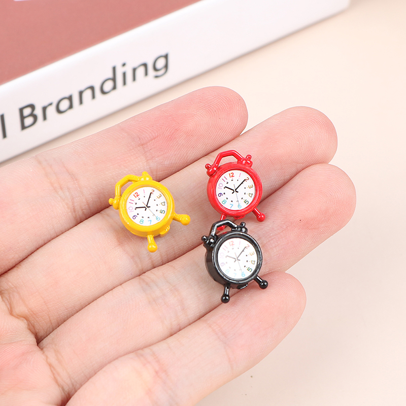 1PC 1:12 Scale Alarm Clock Dol – обзор и цена Kitchen Gadgets Wholesale