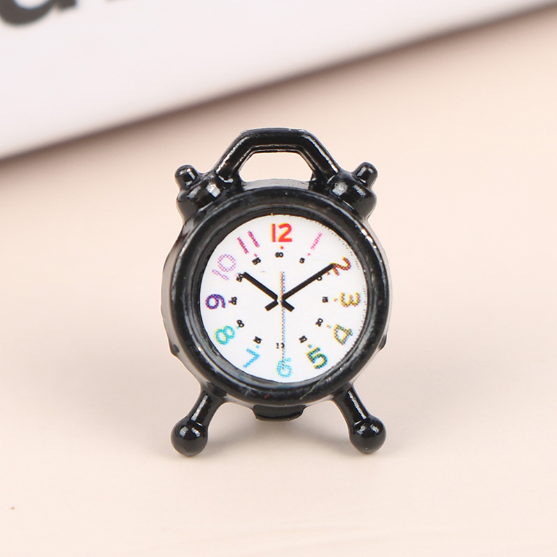 1PC 1:12 Scale Alarm Clock Dol – обзор и цена Kitchen Gadgets Wholesale