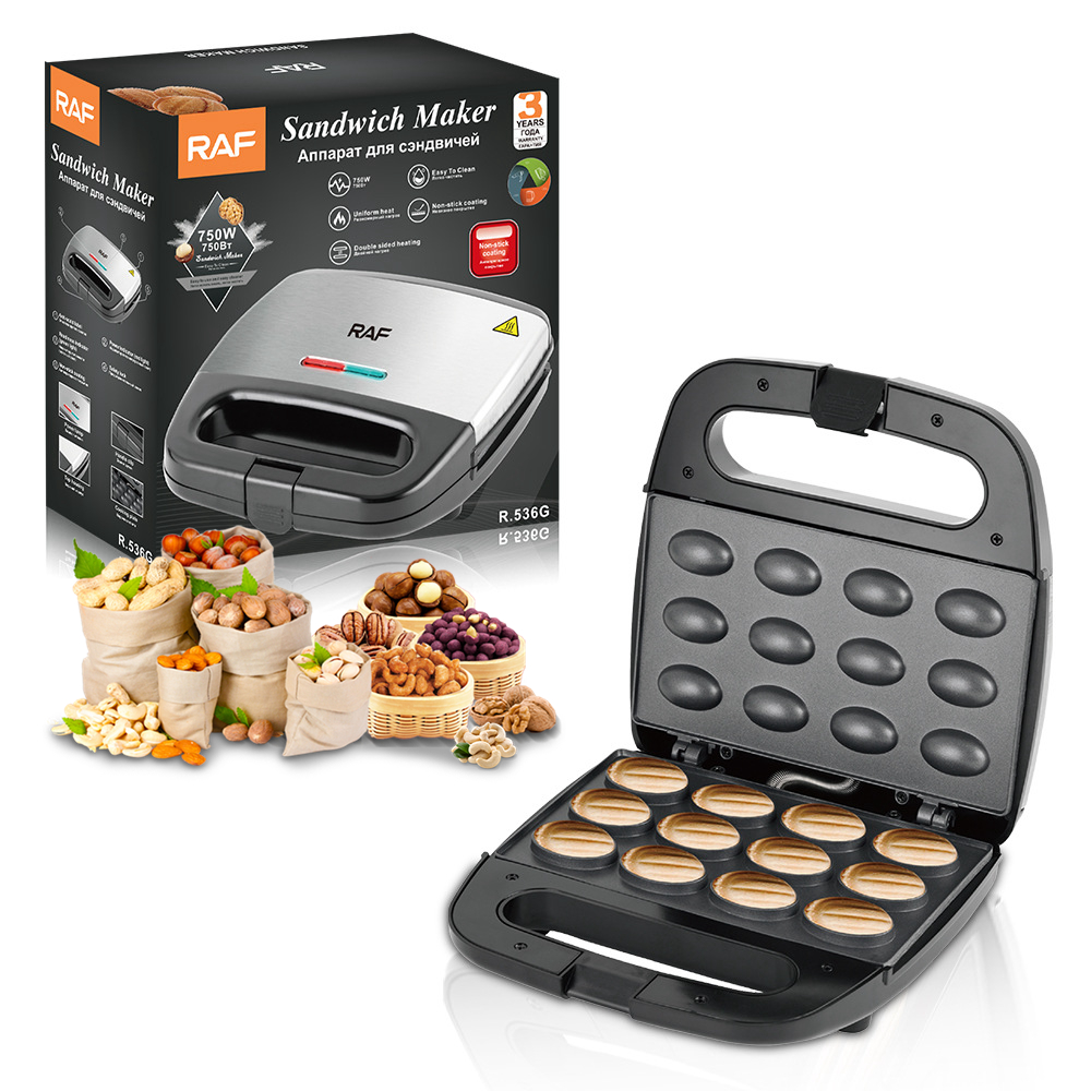 Electric Walnut Cake Maker 12  – обзор и цена Breakfast Sandwich Maker
