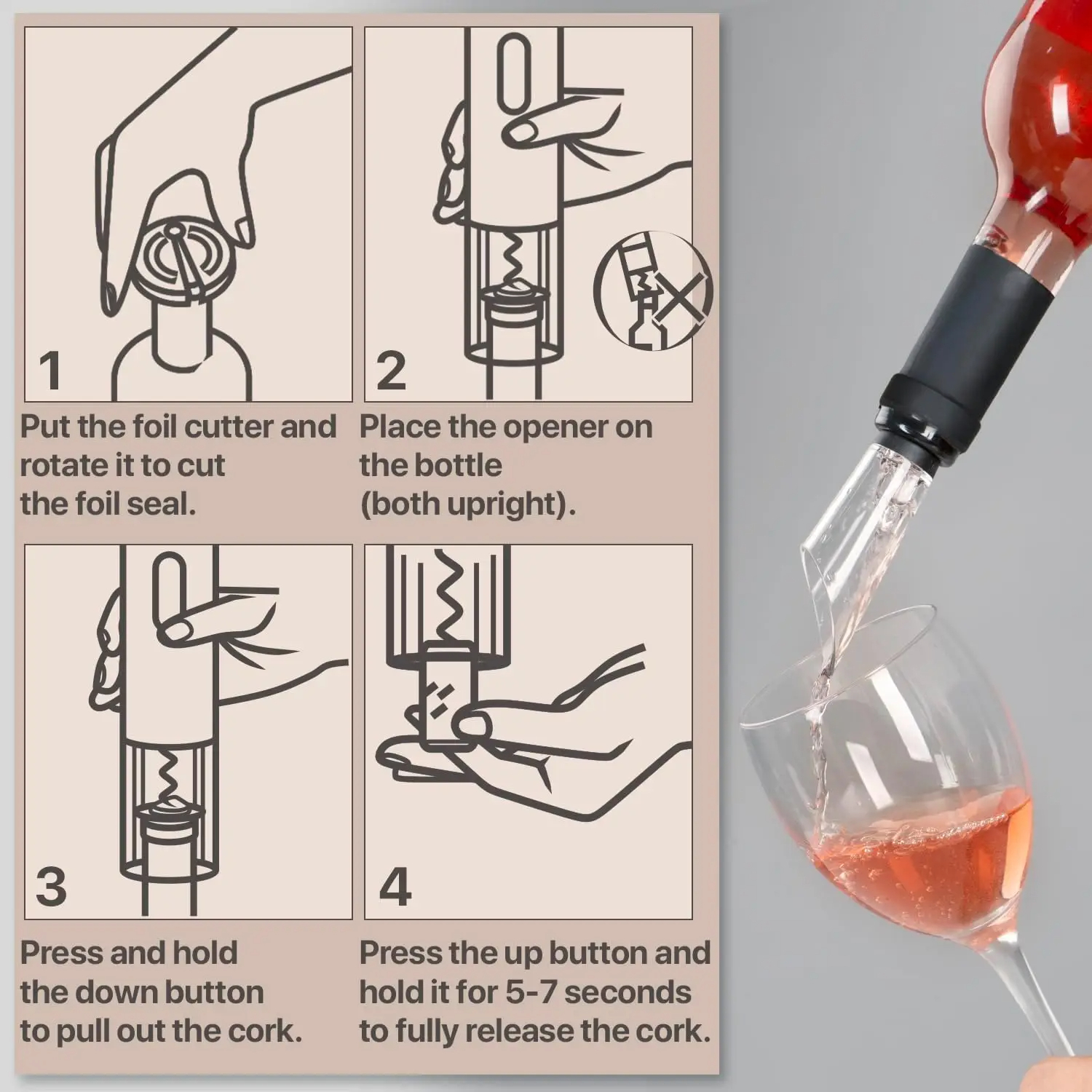 HOMEFISH Electric Wine Bottle  – обзор и цена Electric Can Opener