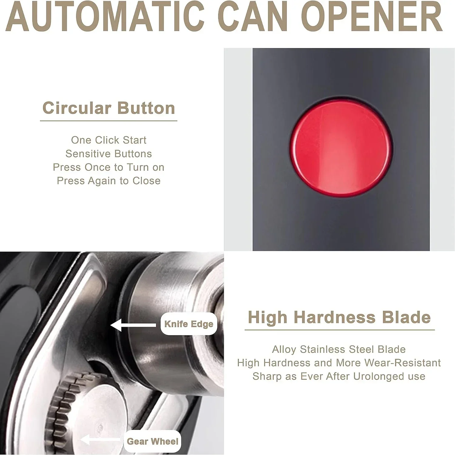 Electric Can Opener One Touch  – обзор и цена Electric Can Opener