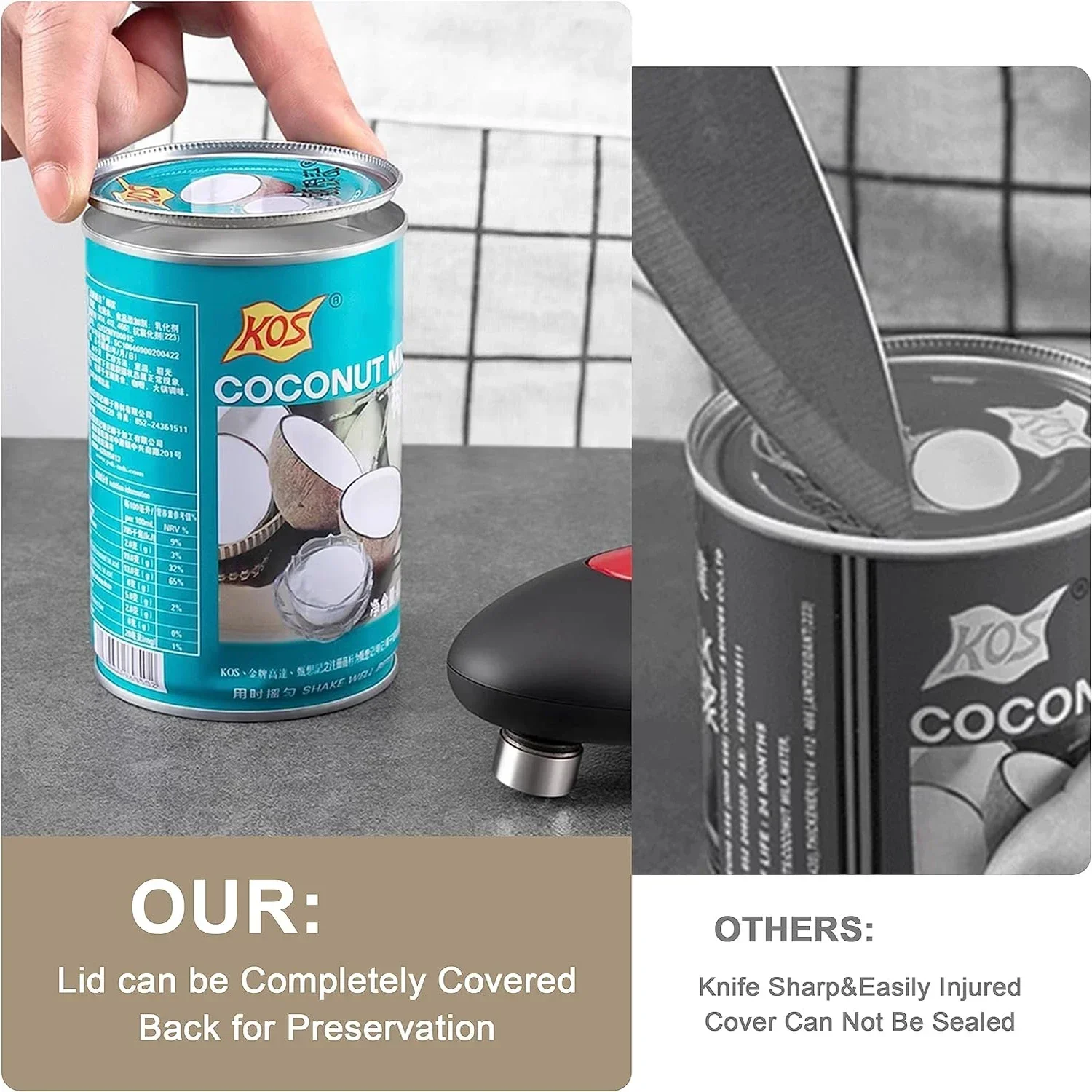 Electric Can Opener One Touch  – обзор и цена Electric Can Opener